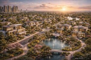 Phối cảnh biệt thự dinh thự dự án One Era Thuận Giao Bình Dương