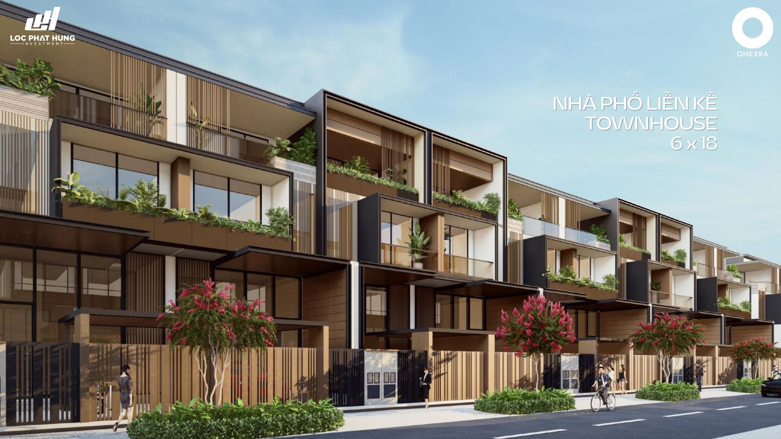 Nhà phố dự án One Era Quốc Lộ 13 Thuận Giao