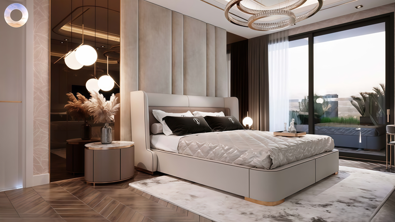 căn hộ 2 phòng ngủ 