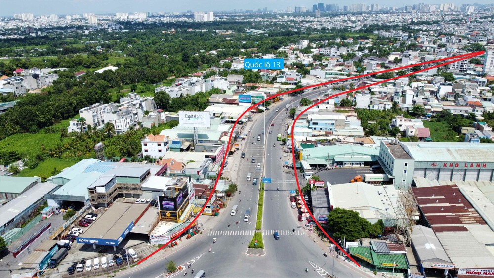 Quốc lộ 13 kết nối dự án One Era