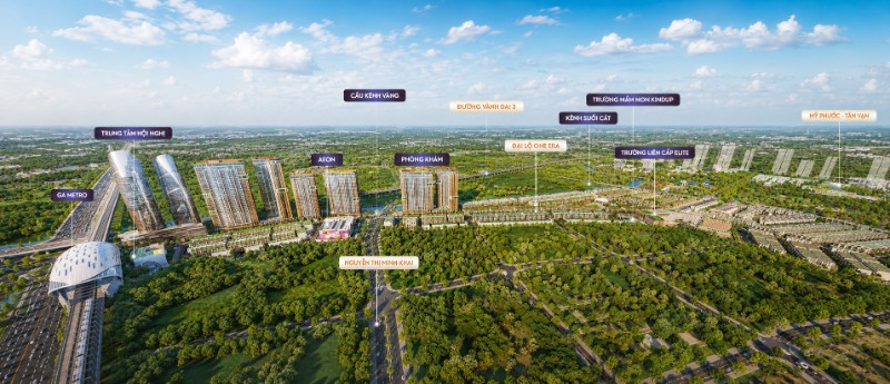 Hạ tầng giúp tăng giá 