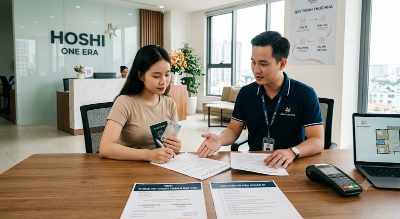 Ký hợp đồng tại Hoshi One Era